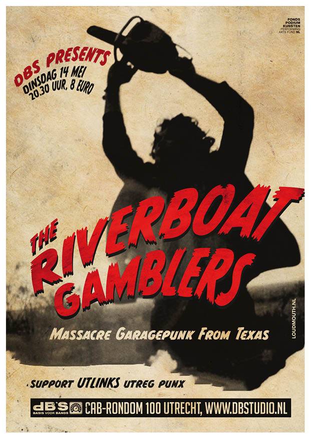The Riverboat Gamblers do shows in The Netherlands
